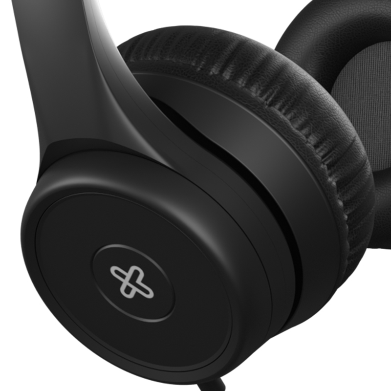 AUDIFONOS KLEARCOM ALAMBRICOS  ESTEREO USB CON  MICROFONO HD (KCH-510)