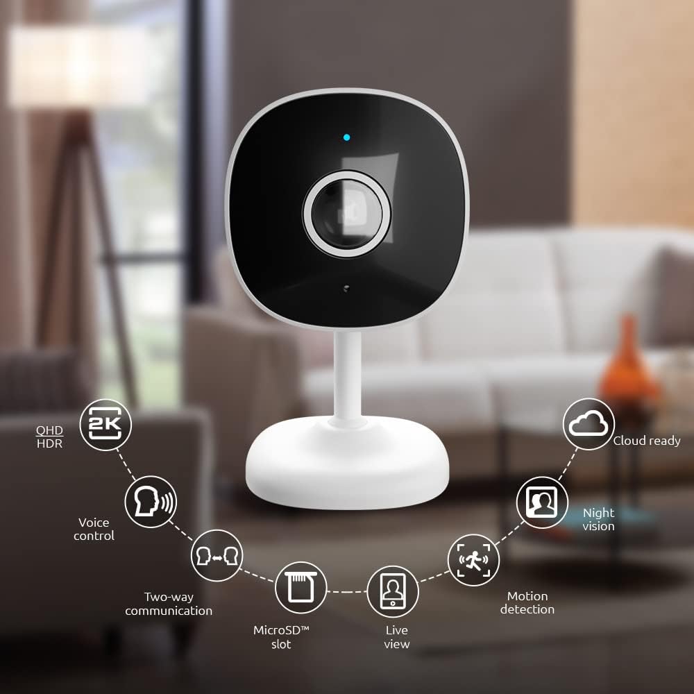 CAMARA DE VIGILANCIA 2K WIFI PARA INTERIOR (NHC-I710)