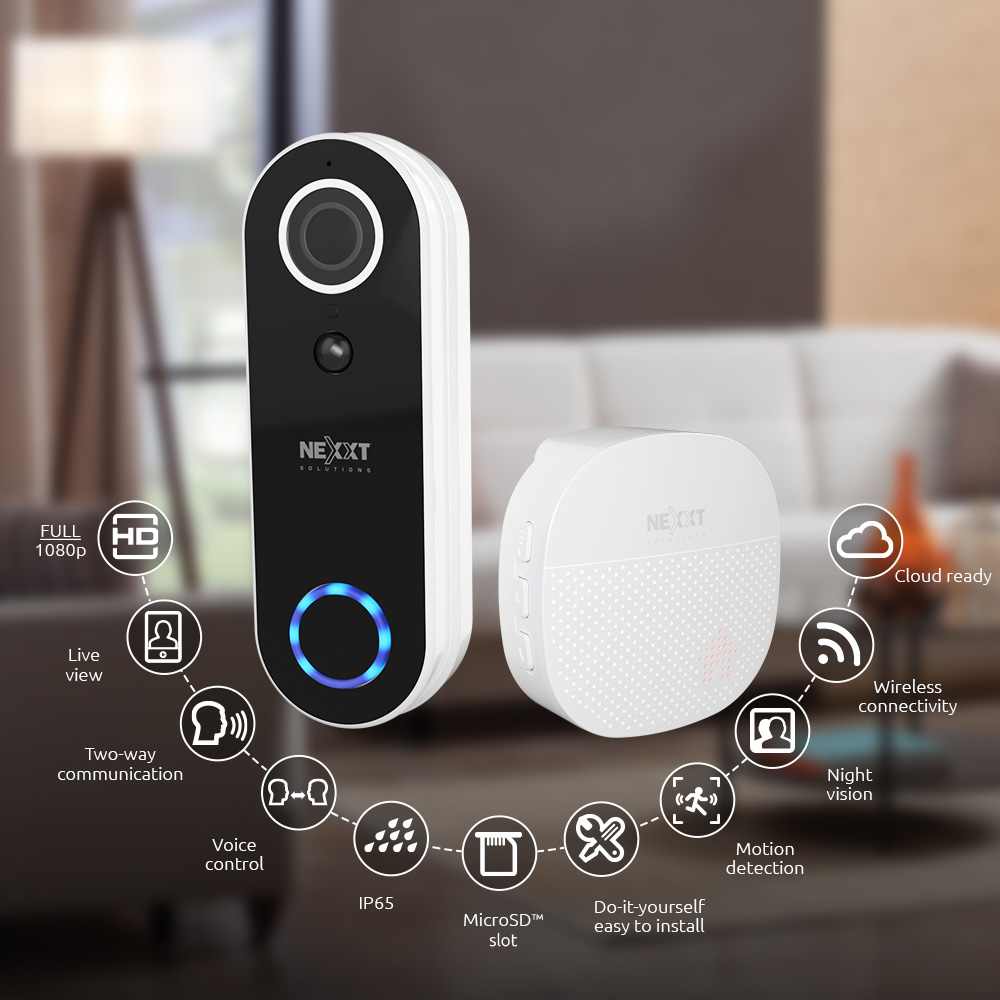 TIMBRE INTELIGENTE CON CAMARA WIFI (NHC-D100)