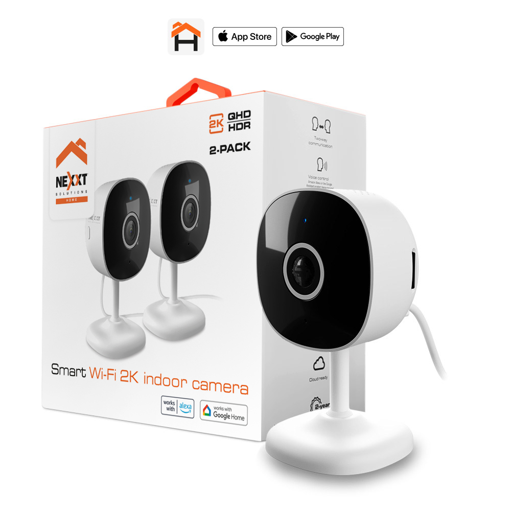 CAMARA DE VIGILANCIA 2K WIFI PARA INTERIOR (NHC-I7102PK)