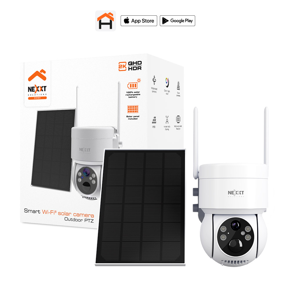 CAMARA  PARA EXTERIORES SOLAR INALAMBRICA MOTORIZADA 2K WIFI