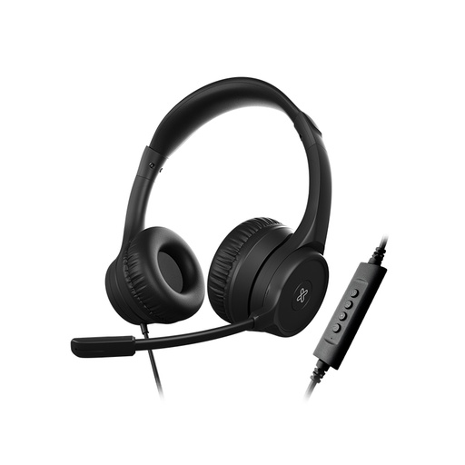 [KCH510] AUDIFONOS KLEARCOM ALAMBRICOS  ESTEREO USB CON  MICROFONO HD (KCH-510)