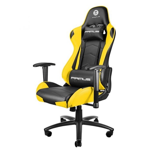 SILLA GAMING CHAIR THRONOS 100T BASE DE NYLON (Marco de metal soldado sobre una sólida base con ruedas giratorias durables en las 5 puntas garantiza el desplazamiento suave y una rotación de 360º Capacidad máxima de carga 120Kg)