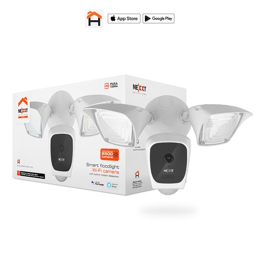 [NHCF610] CAMARA PARA EXTERIORES INTELIGENTE WIFI CON PROYECTORES Y DETECTOR DE MOVIMIENTO (NHC-F610)