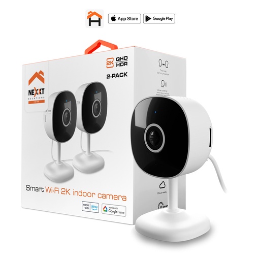 [NHCI7102PK] CAMARA DE VIGILANCIA 2K WIFI PARA INTERIOR (NHC-I7102PK)