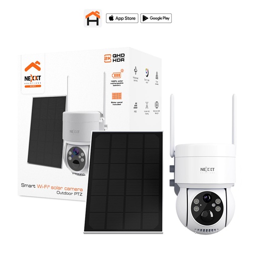 [NHCOP20S] CAMARA  PARA EXTERIORES SOLAR INALAMBRICA MOTORIZADA 2K WIFI