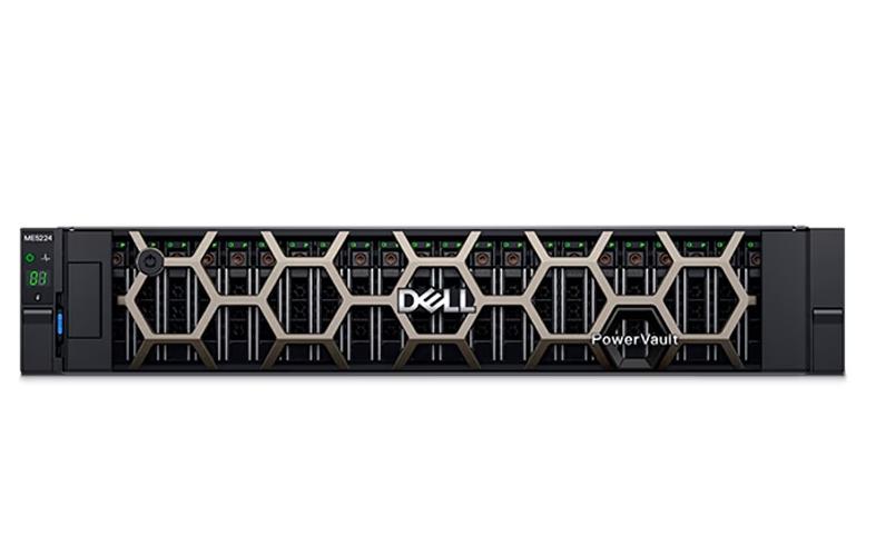 DELL POWERVAULT  ME5224 25GB  iSCSI 8 PORT DUAL CONTROLLER 2X 2.4TB HARD DRIVE 2X POWER CORD- NEMA 5-15P