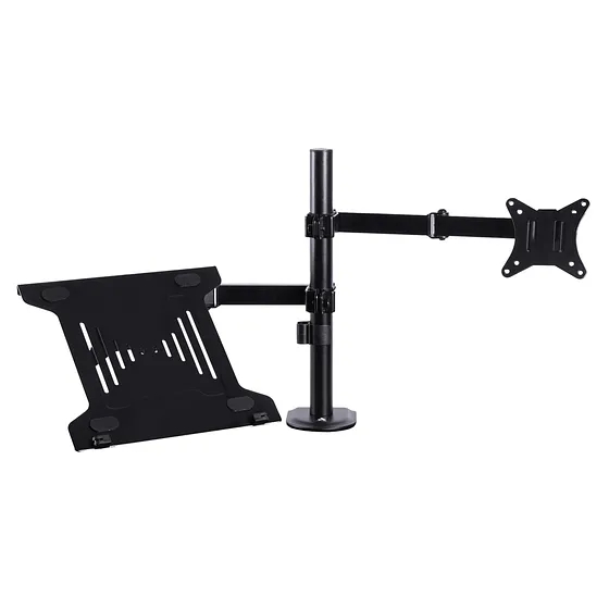 [ASTDA66C024] ASTRA SOPORTE AJUSTABLE DE ACERO PARA MONITOR 17"-32" Y LAPTOP HASTA 9KG / NEGRO