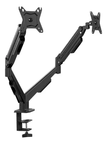 KLIPXTREME BASE DOBLE PARA MONITOR  PLANO Y CURVO HASTA 8KG NEGRO (KMM-410)