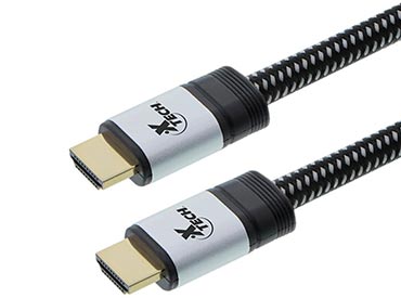 XTECH CABLE HDMI MACHO A HDMI MACHO DE ALTA VELOCIDAD 30AWG 1.80M  NEGRO (XTC-607)