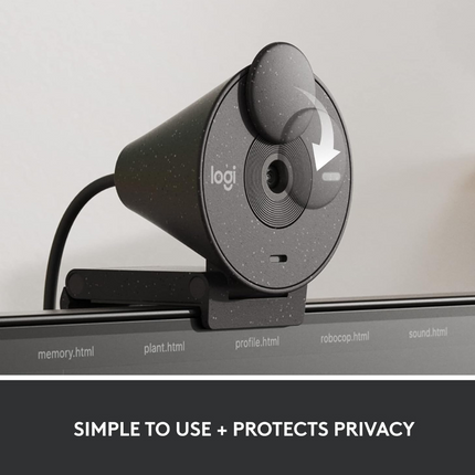 LOGITECH CAMARA WEB BRIO 305 FULL HD 1080p CON MICROFONO USB-C