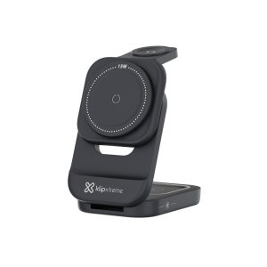 KLIP XTREME CARGADOR DE ESCRITORIO INALAMBRICO 3 EN 1 15W 3W Y 2W TWS (KDC-150)