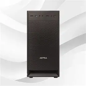 ASTRA CASE VC20-M20 MID ATX, Micro ATX, ITX CON FUENTE DE 230 WATTS (NEGRO)