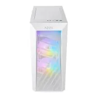 [CSAZ203A01WSENTINEL] AZZA CASE SENTINEL 203A01W ATX MID TOWER ATX MICRO ATX  ITX VIDRIO TEMPLADO  1x USB 3.0 1x USB 2.0 1 x TIPO-C H (BLANCO)