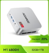 [C2_ASTRMC7430UB19] ASTRA MINI COMPUTADORA RYZEN 5 7430U 16GB 512 SSD M.2 AMD RADEON GRAFICOS INTEGRADOS WIFI 6 28W COOLING FAN W11 PRO
