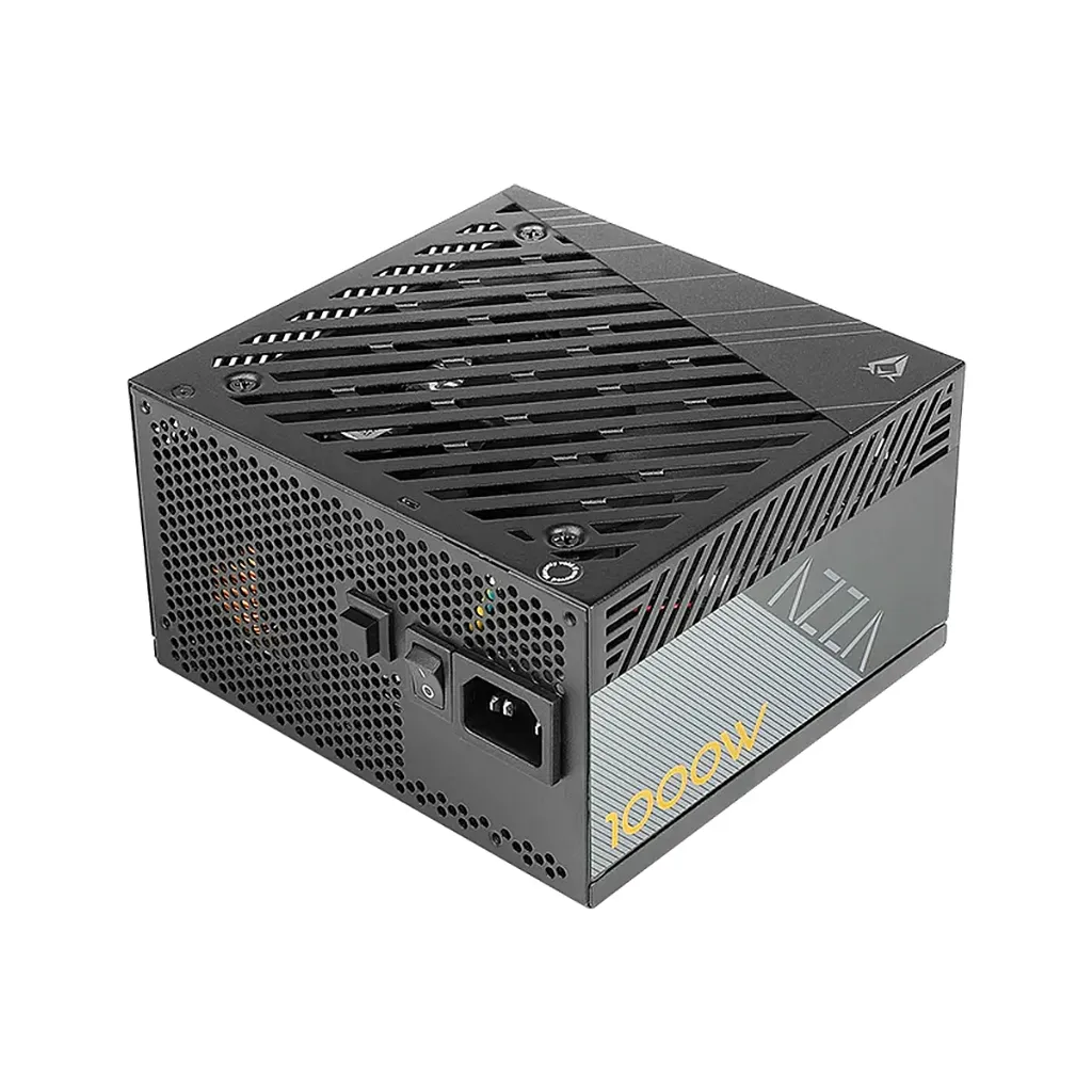 [PSAZ-1000G (3.1) ATK] AZZA FUENTE DE PODER 1000W 80PLUS GOLD CERTIFICADA/ ATX 3.1 NEGRO