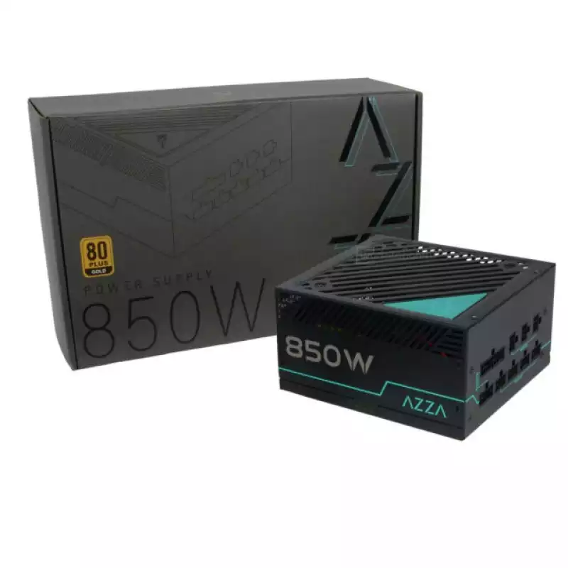 [PSAZ850G31] AZZA FUENTE DE PODER 850G 80PLUS GOLD CERTIFICADA/ ATX 3.1 NEGRO (PSAZ-850G (3.1))