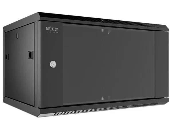 NEXXT GABINETE DE PARED  FIJO DE 600X 600MM 4U(NEC-F4U66B)