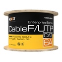 NEXXT BOBINA DE CABLE ENTERPRISE F/UTP CAT.6A 4 PARES 23AWG LSZH GRIS 100% COBRE (NAB-UTP6AFGR)