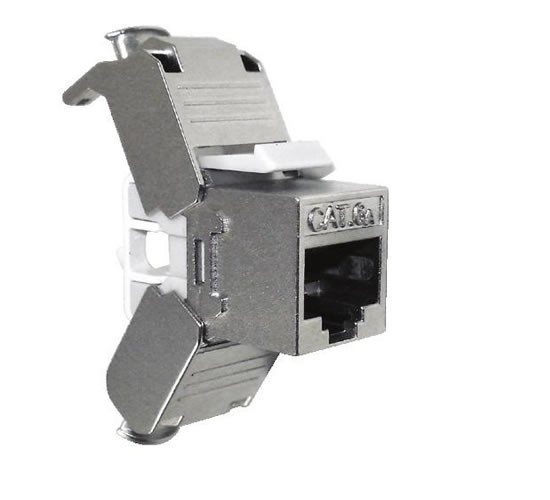 NEXXT CONECTOR MODULAR CAT.6  RJ45 BLINDADO S/FTP TIPO 110 1000MBPS 1PTO