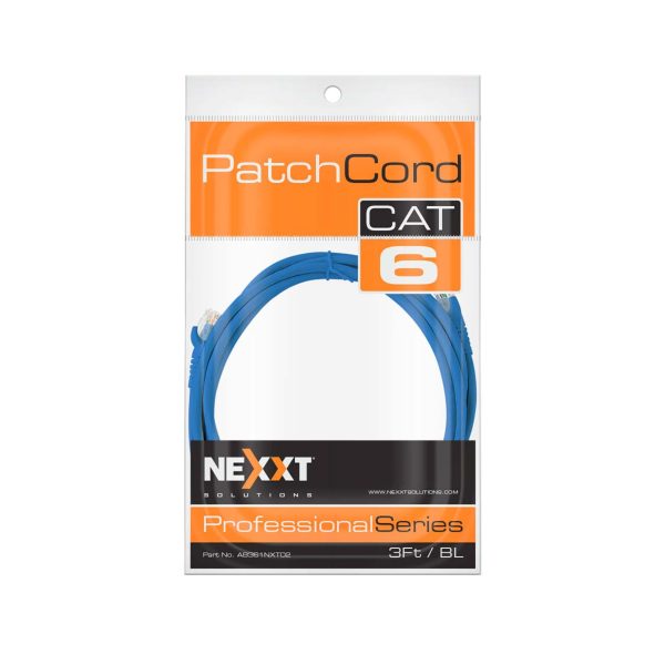 NEXXT PATCH CORD UTP CAT.6 MULTIFILAR 24AWG 7FT CM GRIS (AB361NXT12)