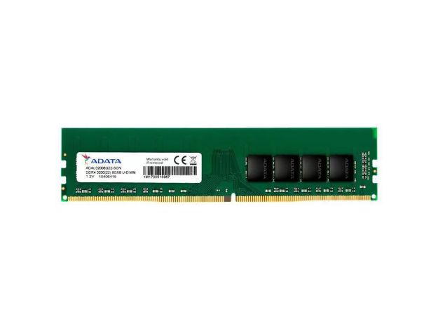 ADATA MEMORIA 8GB DDR4 UDIMM 3200MHz