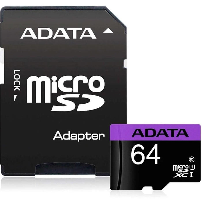 [AUSDX64GUICL10A1-RA1] ADATA MEMORIA MICRO SDCXC UHS-I CLASS10 64GB 100/25 MB/s