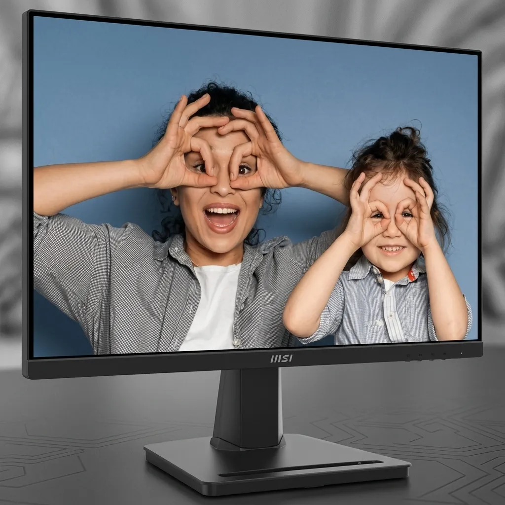 MSI MONITOR 21.5" PRO MP225V FHD 1920 X 1080 100HZ VA EYESERGO TECH HDMI -VGA NEGRO