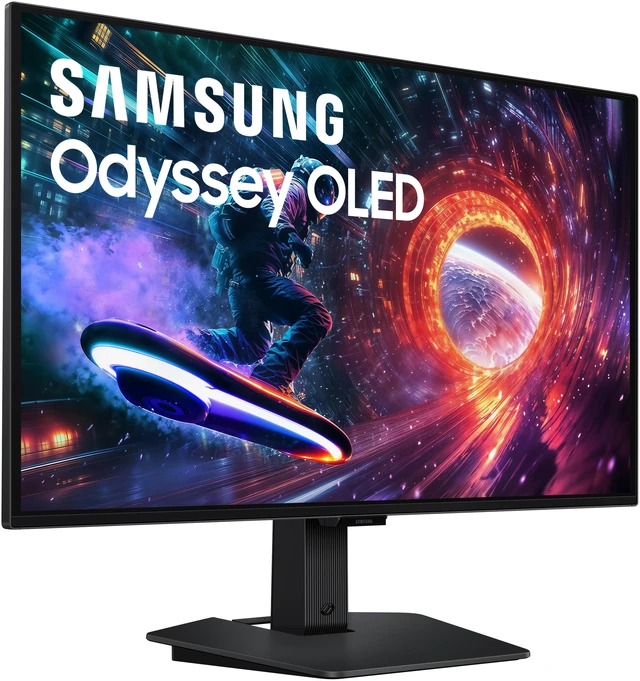SAMSUNG MONITOR GAMING ODYSSEY QD-OLED G5 G50SF 27" QHD 180Hz NVIDIA G-Sync AMD