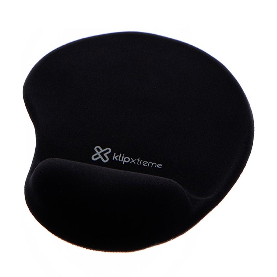 KLIPXTREME MOUSE PAD GEL CON SOPORTE NEGRO (KMP-100B)