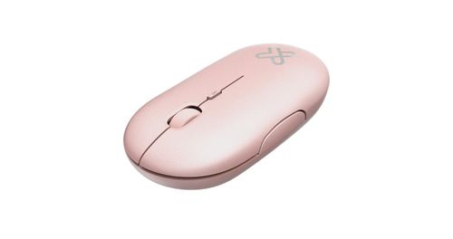 KLIPXTREME MOUSE INALÁMBRICO SLIMSURFER DELGADO SILENCIOSO  4 BOTONES ROSADO (KMW-415PK)