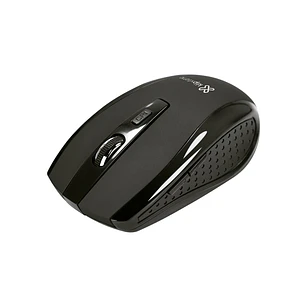 KLIPXTREME MOUSE OPTICO INALAMBRICO DUOTRACK ERGONOMICO 6  BOTONES USB BT 2.4 GHZ 800/1200/1600dpi  NEGRO (KMB501BK)