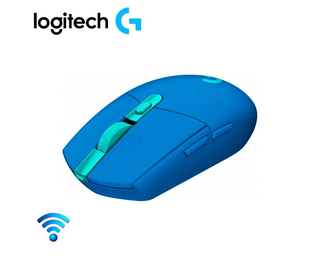 LOGITECH MOUSE INALAMBRICO G305 GAMING  LIGHTSPEED/ AZUL