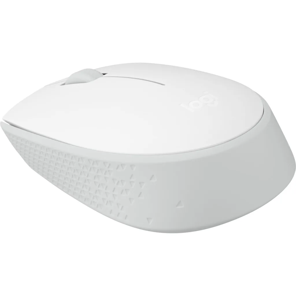 LOGITECH MOUSE INALAMBRICO M170 1000DPI 2.4GHz 3 BOTONES BLANCO