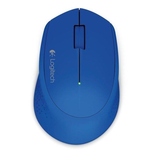 LOGITECH MOUSE INALAMBRICO M280 3 BOTONES 1000dpi BLUE (910-004361)