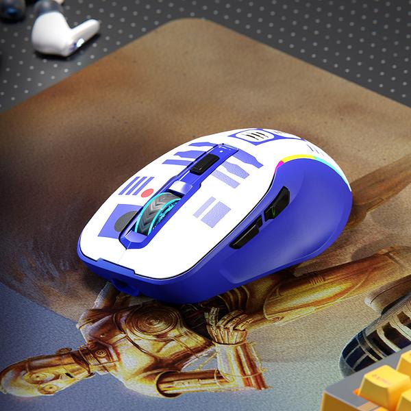 PRIMUS MOUSE GLADIUSTM10 GAMING INALAMBRICO 3 MODO 10000dpi R2D12 8 BOTONES RGB (PMO-S204DR)
