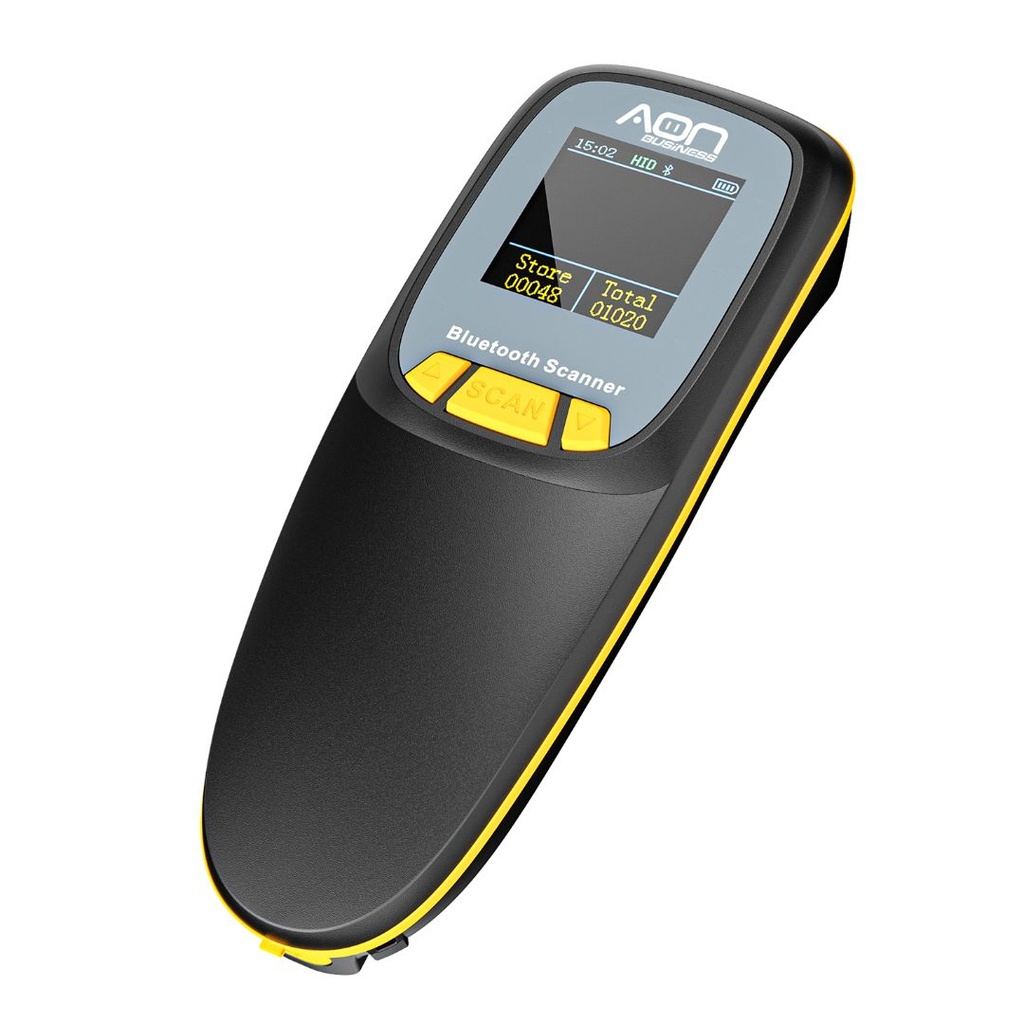 AON LECTOR DE CODIGO DE BARRAS  INALAMBRICO MS-155 2D  BLUETOOH WINDOWS/IOS/ ANDROID (AO-SC-1011-SZ)