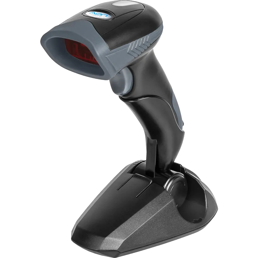 [AO-SC-1000] AON LECTOR DE CODIGO DE BARRAS CON SOPORTE HS-100 1D