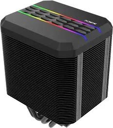 CPU FAN COOLER OPEN BOX ALSEYE M90B ARGB 4 PINES 180W SOPORTA INTEL LGA 1700-2011 1366 1200 AMD  AM5 AM3