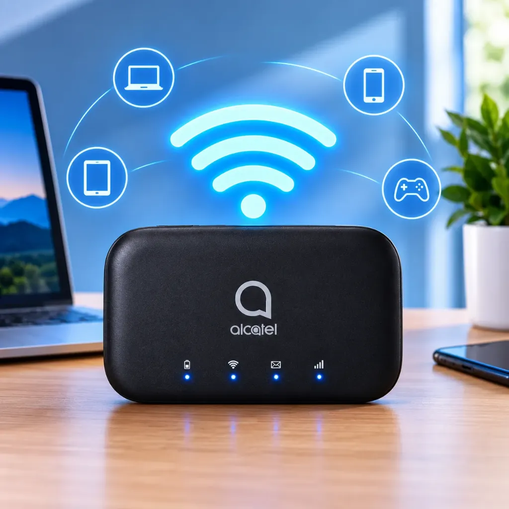 ALCATEL HOTSPOT LINKZONE 2 WIFI 4G LTE GSM UNLOCKED