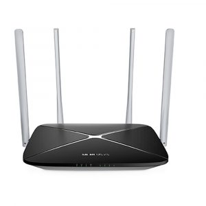 MERCUSYS ROUTER INALAMBRICO AC1200 DUAL BAND 4 ANTENAS AC12