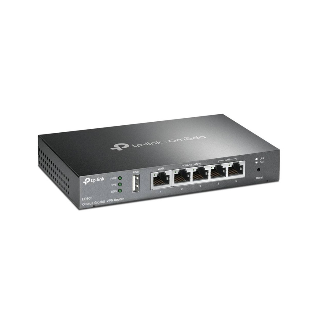 TP- LINK ROUTER VPN  ER605 GIGABIT OMADA + BALANCEADOR DE CARGA
