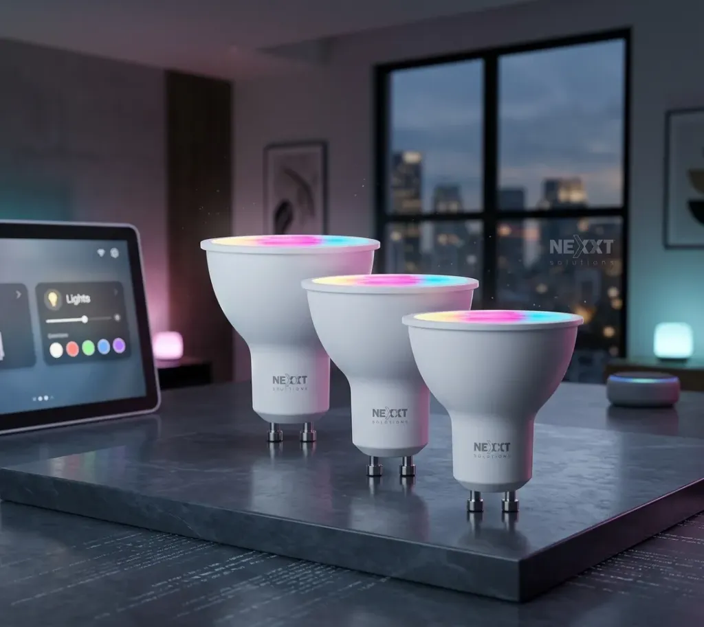 NEXXT BOMBILLO LED 110V  MR16 WIFI 3 PACK MULTICOLOR (NHB-C3103PK)