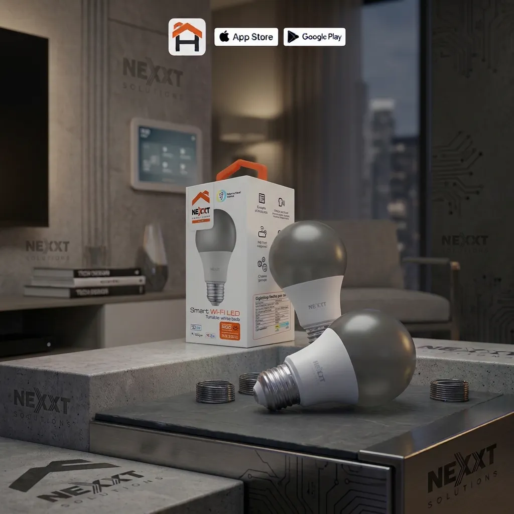 NEXXT BOMBILLO LED 110V -A19 REGULABLE WIFI IND BLANCO  (NHB-W110)