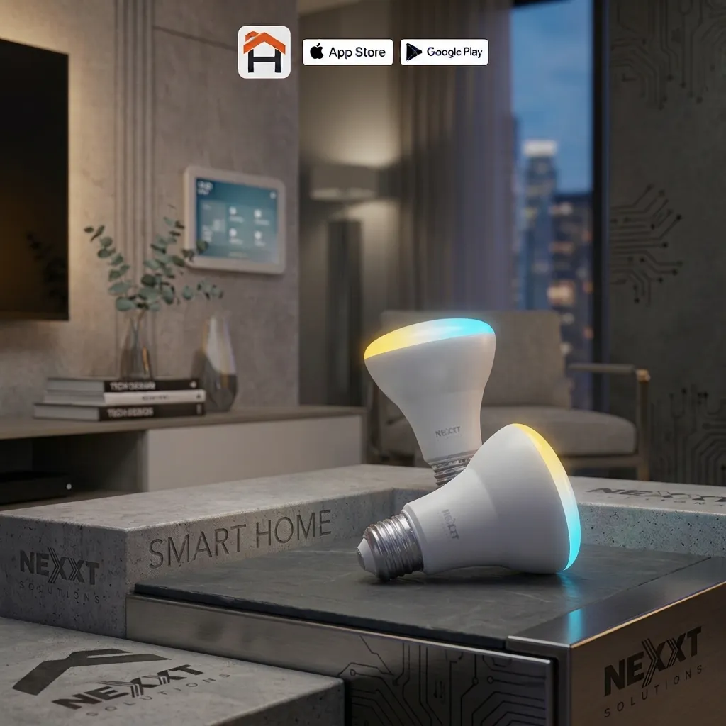 NEXXT BOMBILLO LED 110V-BR30 REGULABLE WIFI BLANCO 2PACK (NHB-W2102PK)