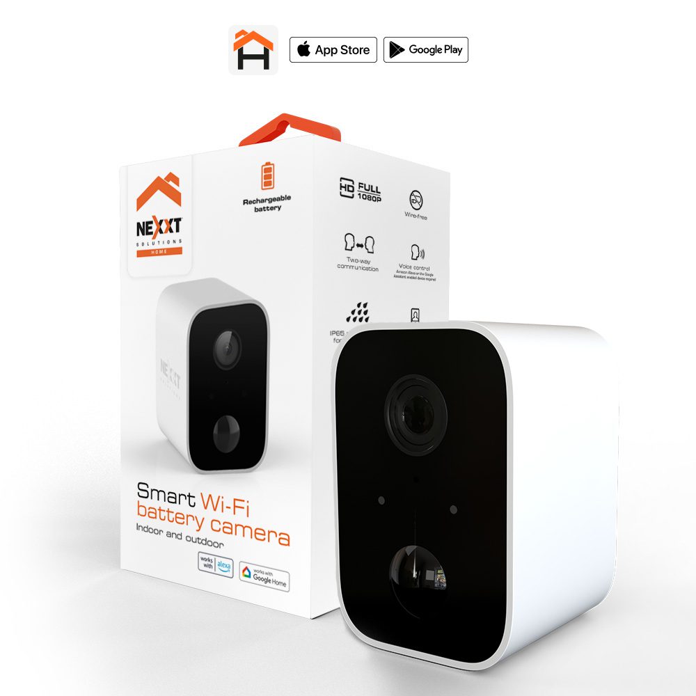 NEXXT CAMARA DE VIGILANCIA INALAMBRICA 1080P HD CON DETECCION DE MOVIM  PARA INTERIOR Y EXTERIOR (NHC-O640)