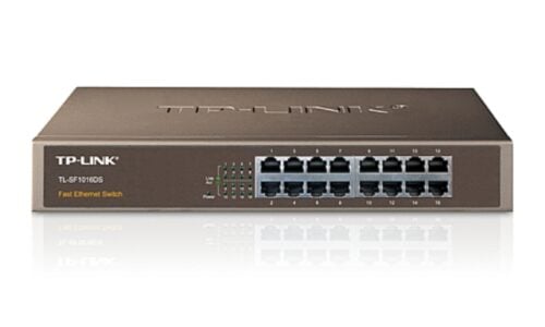 TP- LINK SWITCH 16 PUERTO 10/100 S PARA RACK (TL-SF1016DS)