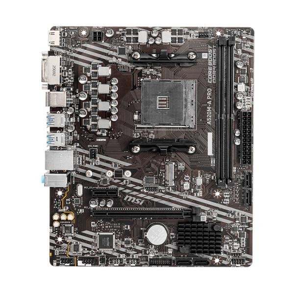 MSI TARJETA MADRE A520M-A PRO - SOCKET AM4 824142224007 - (A520M-A PRO)