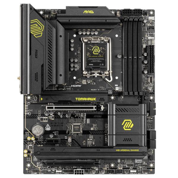 MSI TARJETA MADRE MAG B860 TOMAHAWK WIFI SOCKET LGA1851 LAN 5G WIFI 7 THUNDERBOLT 4 8X USB 3.2 8X USB 2.0 4X SATA 6GBPS 3X M.2 GEN4/GEN5 4X DIMM DDR5 - (MAG B860 TOMAHAWK WIFI)