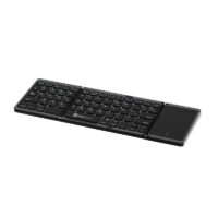 KLIP XTREME TECLADO FLEXPLIT INALAMBRICO PLEGABLE CON PANEL TACTIL BLUETOOTH ESPAÑOL (KCK-650S-BK)